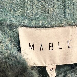 Mable Women's Teal Knit Sweater